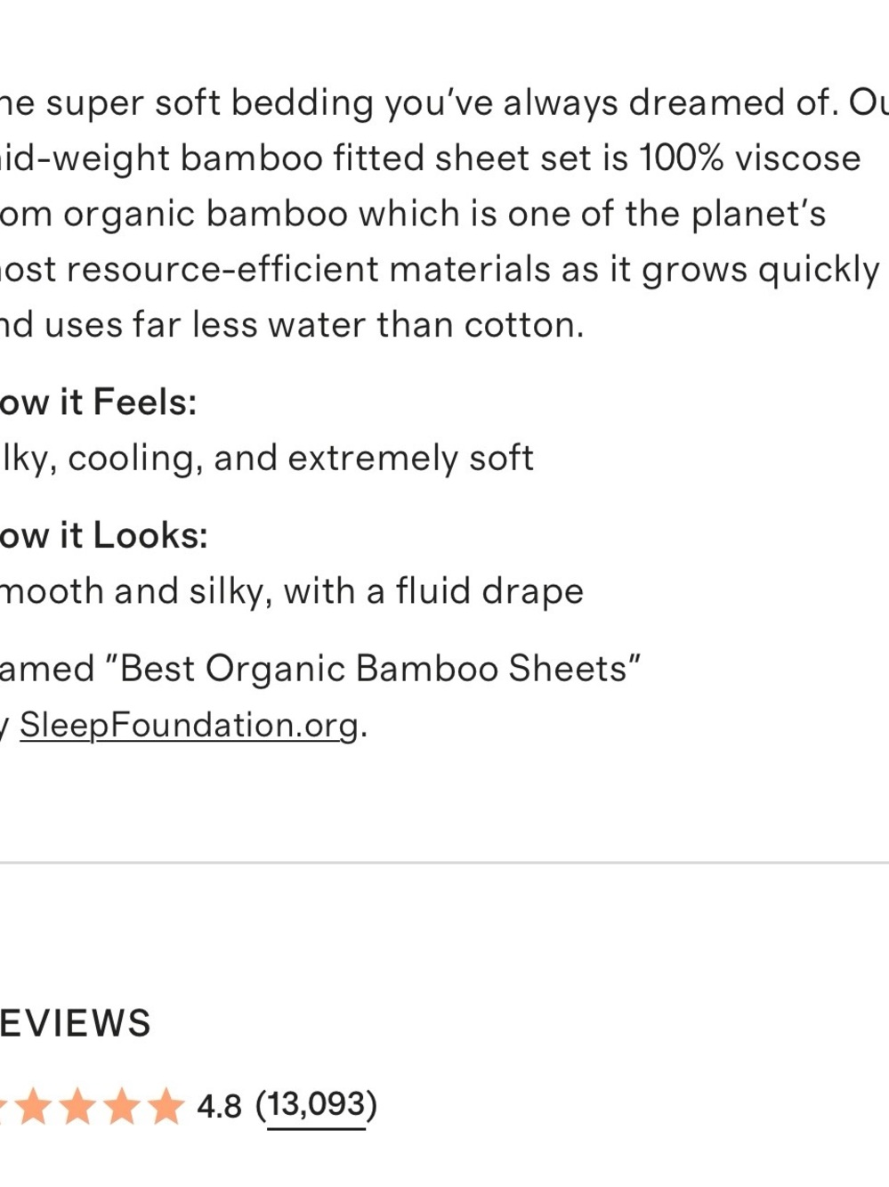 QUINCE BAMBOO FITTED 3 PIECE FITTED SHEET SET KING ESPRESSO NWT! - Picture 3 of 7
